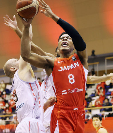 八村合流の日本 ベルギーに快勝 新潟日報デジタルプラス