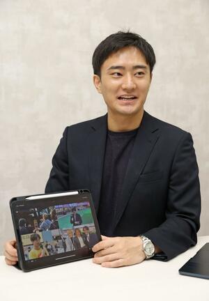 「新潟の魅力をもっと発信したい」と話す大島巧さん=新潟市中央区天神1