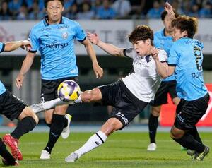サッカー東アジアE―1選手権に臨む日本代表に選ばれた神戸の宮代大聖