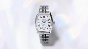 　セイコーウオッチの「セイコー　プレザージュ　クラシックシリーズ　クラフツマンシップ　琺瑯ダイヤル」