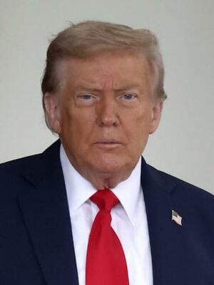 トランプ米大統領(ゲッティ=共同)