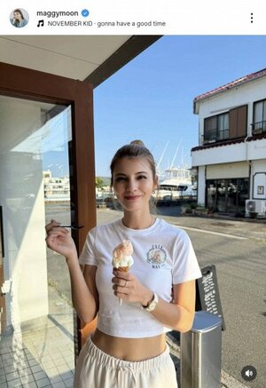 マギー「家族で楽しい時間を過ごせました!」(写真はインスタグラム @maggymoon より)