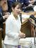 衆院予算委で質問する参政党の豊田真由子氏＝３月２日