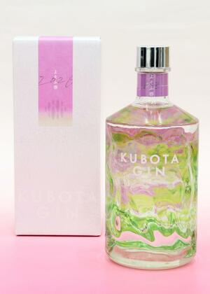 朝日酒造が春限定で発売した「ＫＵＢＯＴＡ　ＧＩＮ　よそふ春」
