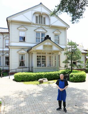 「軍都高田」の歴史を刻む旧師団長官舎=上越市大町2