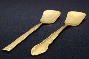 アサヒが新たに生産する銅製のアイスクリームスプーン。手の熱が伝わりやすく、アイスを溶かしながらすくえる