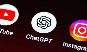 「チャットGPT」のアプリのアイコン