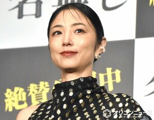 映画『名無し』公開記念舞台あいさつに出席したMEGUMI （C）ORICON NewS inc.