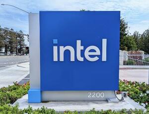 　インテルのロゴ＝米シリコンバレー