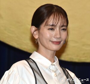 映画『平場の月』完成披露試写会に登壇した中村ゆり (C)ORICON NewS inc.