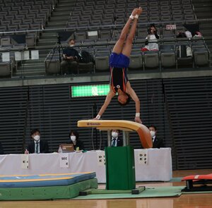 全国中学校体育大会で取りやめの対象とされた体操競技
