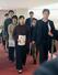 県民投票条例制定に向け、自民党県連幹部と面会する市民団体のメンバーら=2月17日、県議会