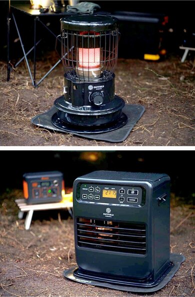 石油ファンヒーター ブラック 石油ファンヒーター Dainichi チャコールブラック FW-3325KE-K [木造9