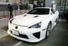 トヨタ自動車の2代目スーパーカー「レクサス LFA」=5日午後、静岡県裾野市の「ウーブン・シティ」