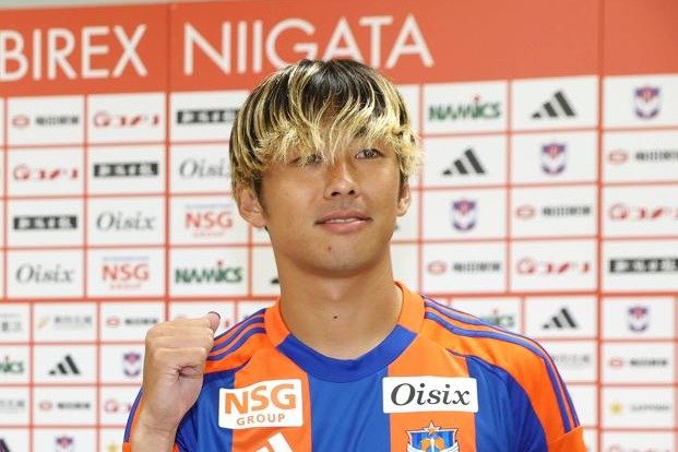 J1アルビレックス新潟］C大阪のDF舩木翔を完全移籍で獲得