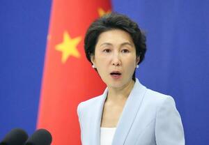 　中国外務省の毛寧報道局長
