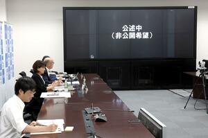 6月29日に県が初めて実施した東京電力柏崎刈羽原発の再稼働是非に関しての公聴会