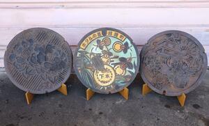 長岡市が販売するマンホールのふた