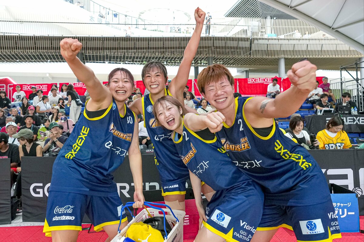 3人制バスケ「三条ビーターズ」女子チーム、海外勢とのプレーオフで準優勝！リーグ参戦2年目で快挙　３ｘ３．ＥＸＥ　ＰＲＥＭＩＥＲ | 新潟日報デジタルプラス