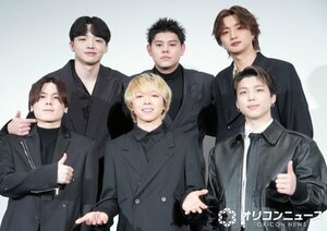 BE:FIRST（前列左から）MANATO、SOTA、SHUNTO（後列左から）RYUHEI、LEO、JUNON （C）ORICON NewS inc.
