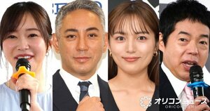 （左から）指原莉乃、市川団十郎、川口春奈、今田耕司 （C）ORICON NewS inc.