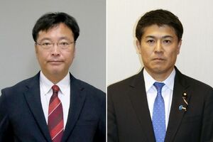 国定勇人氏(左)と小林一大氏