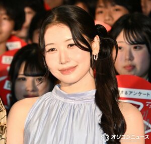 映画『口に関するアンケート』公開直前！学校サプライズイベントに登壇したMOMONA （C）ORICON NewS inc.