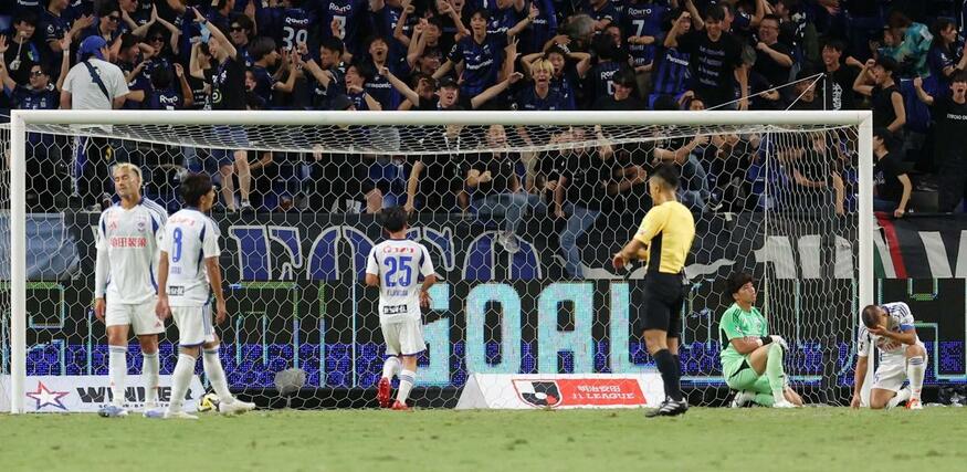 後半、追加点を奪われ２－４＝パナソニックスタジアム吹田