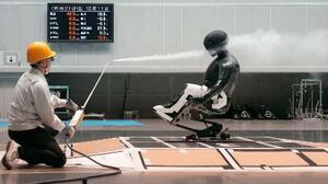 　チェアスキーの開発のため行われた空気抵抗の実験＝２０２５年６月、愛知県豊田市（トヨタイムズスポーツ提供）