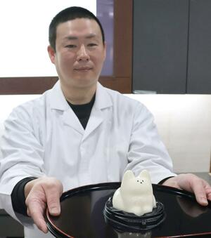 柏崎市の最上屋が期間限定で販売する「ねこプリン」