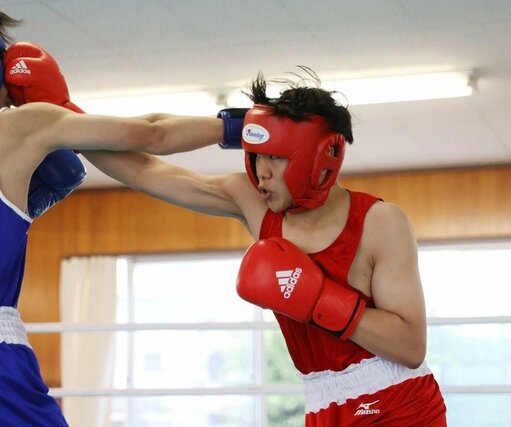 ボクシング男子ウエルター級 開志学園の寺島隆惺