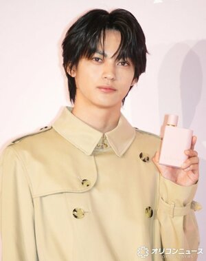 『BURBERRY HER SAKURA JOURNEY ポップアップ』オープニングイベントに出席した神尾楓珠（C）ORICON NewS inc.