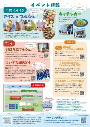 にいがた氷菓の陣のチラシ(新潟市提供)