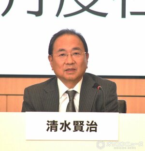 清水賢治社長(C)ORICON NewS inc.