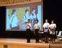 広島で学んだことや感じたことを発表する中学生=十日町市水口沢