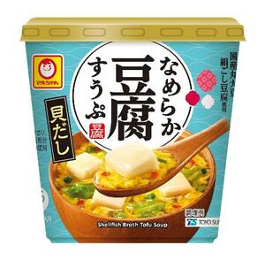 東洋水産の「マルちゃん なめらか豆腐すうぷ 貝だし」
