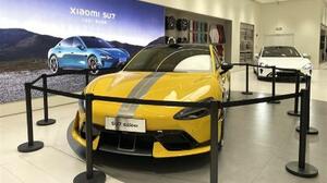 販売開始から2時間で今年の目標販売台数1万台を突破した「SU7ウルトラ」(中国)