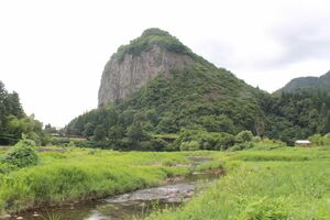 三条市下田地区の景勝地・八木ケ鼻の風景