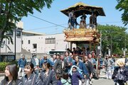 おはやしって楽しい♪村上市で村上大祭の児童向け体験講座、「おしゃぎり」巡行も　担い手確保に期待
