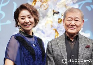 仲睦まじい様子をみせた（左から）片平なぎさ、國村隼（C）ORICON NewS inc.
