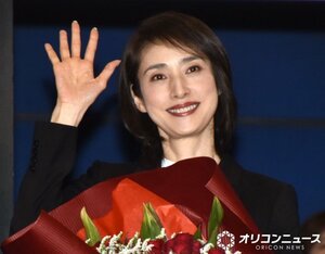 サプライズメッセージに万感の思いを語った天海祐希 （C）ORICON NewS inc.