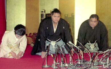 曙 レア 大相撲 濡れ 横綱 優勝額