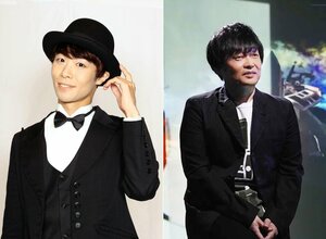 スズキ拓朗さん(写真・HARU)=左=と橋野桂さん