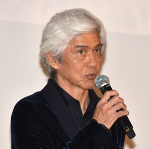 吉永と夫婦役に驚きと話した佐藤浩市 (C)ORICON NewS inc.