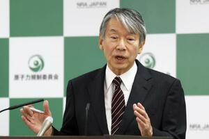 　原子力規制委員会の山中伸介委員長