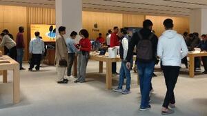インドでもアイフォーンなどアップル製品の人気は高い