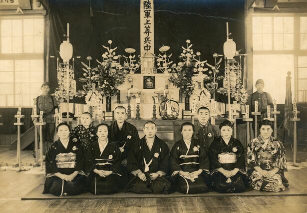 中村重樹さんの祖母・キミさんの兄が戦死したときの葬儀