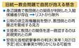 旧統一教会問題で自民が抱える懸念