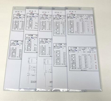 えちごトキめき鉄道が作成した「スタフ」のレプリカ（トキ鉄提供）