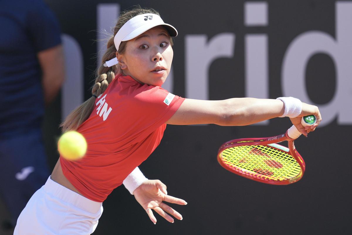 テニス・女子国別対抗戦］日本は決勝大会進めず 坂詰姫野（上越市出身
